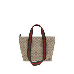 Gucci Beige Polyester Shoulder Bag