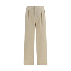 Prada Beige Cotton Casual Pants