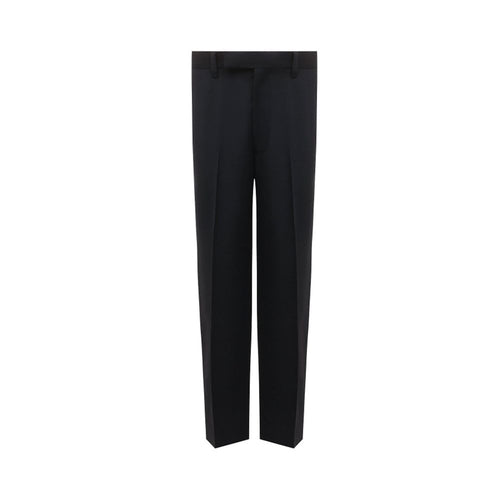 Prada Blue Wool Dress Pants