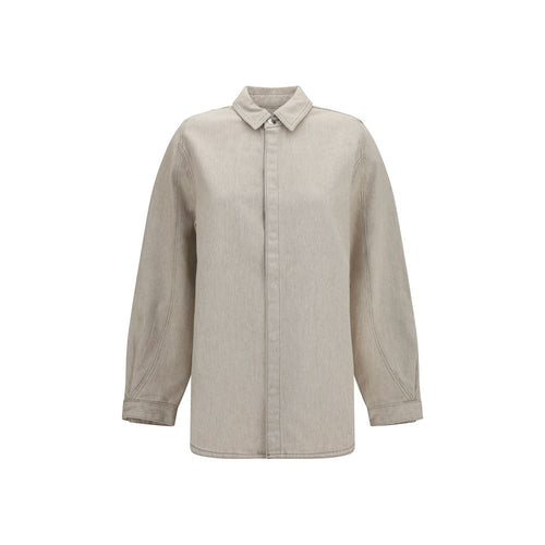 Jacquemus Beige Denim Shirt