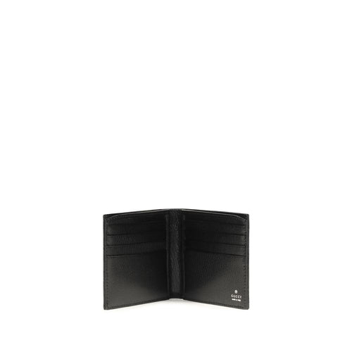 Gucci Black Cotton Wallet