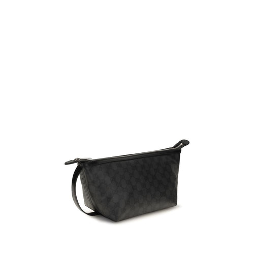 Gucci Black Cotton Clutch Bag