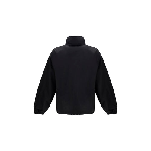 Gucci Black Cotton Full-Length Jacket