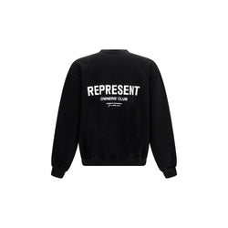 Represent Black Cotton Sweatshirt
