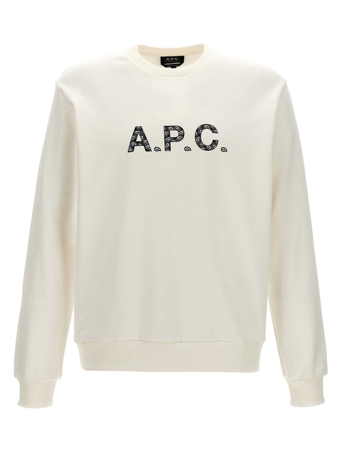 A.P.C. Bicolor Cotton Sweatshirt