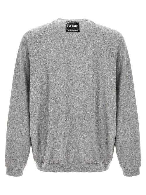 Undercover Gray Cotton Sweatshirt