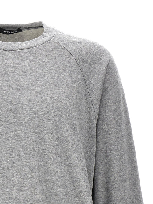 Undercover Gray Cotton Sweatshirt