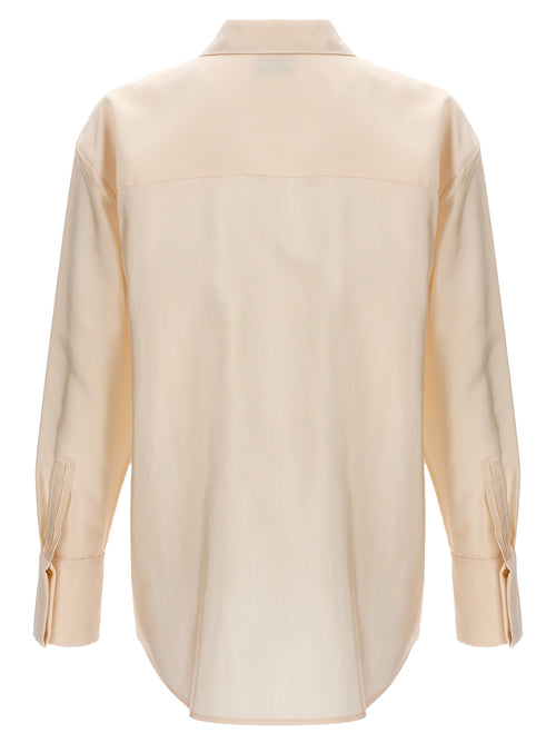 Saint Laurent Beige Acetate Blouse
