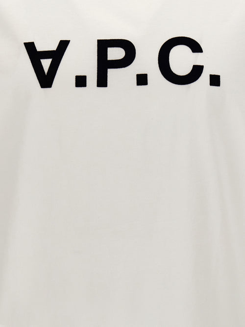 A.P.C. White Cotton T-Shirt