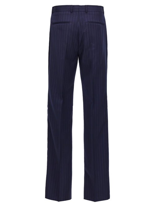 Givenchy Blue Wool Dress Pants