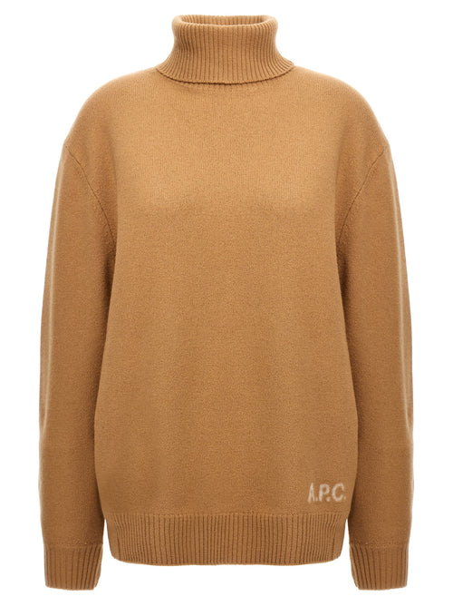 A.P.C. Beige Virgin Wool Cardigan