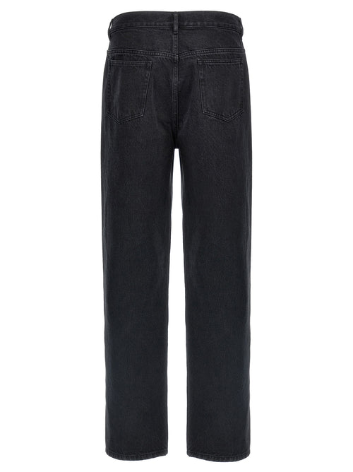 A.P.C. Black Cotton Straight-Leg Jeans