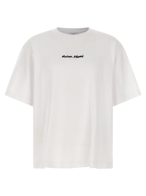 Maison Kitsuné White Cotton T-Shirt