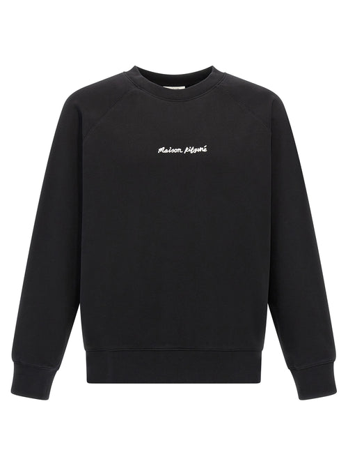 Maison Kitsuné Black Cotton Sweatshirt