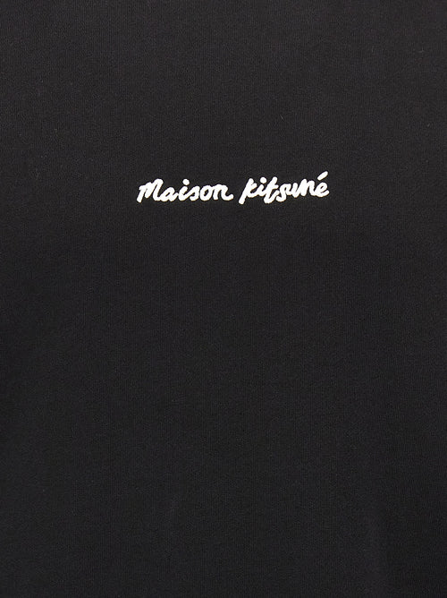 Maison Kitsuné Black Cotton Sweatshirt