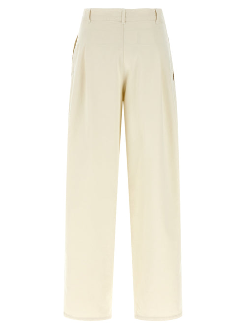 A.P.C. Beige Cotton Casual Pants