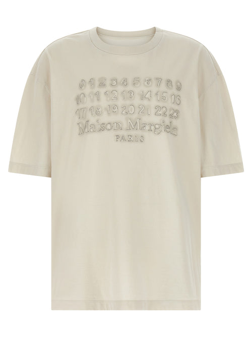 Maison Margiela Beige Cotton T-Shirt
