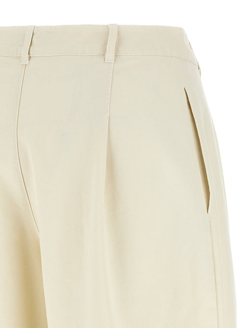 A.P.C. Beige Cotton Casual Pants