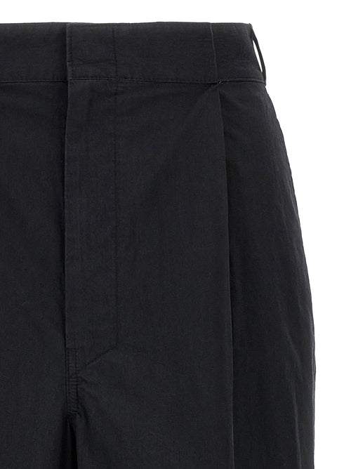 Maison Margiela Black Cotton Casual Pants