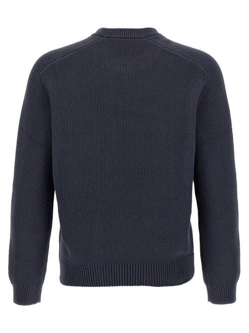 Maison Kitsuné Gray Cotton Cardigan