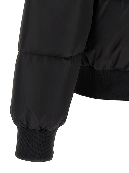 Dsquared² Black Polyamide Bomber