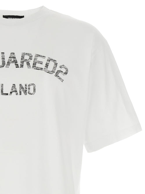 Dsquared² White Cotton T-Shirt