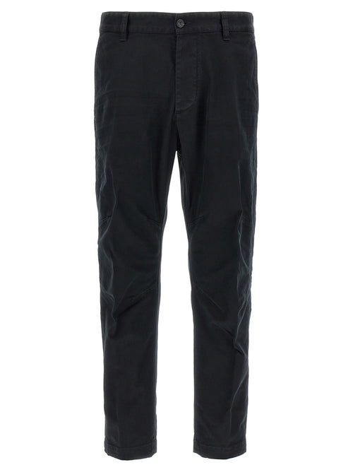 Dsquared² Black Cotton Chino Pants