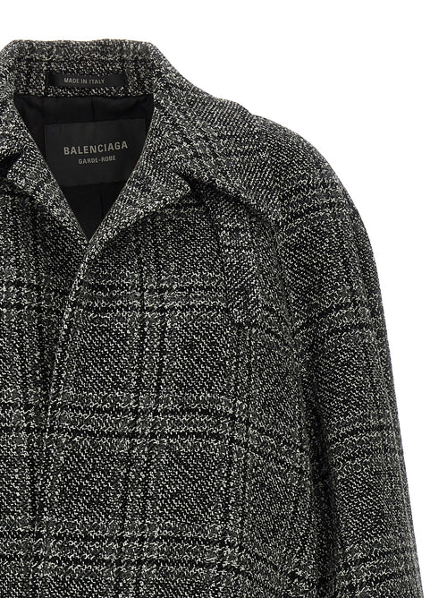 Balenciaga Black Wool Coat