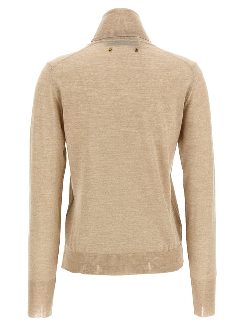 Golden Goose Beige Virgin Wool Cardigan