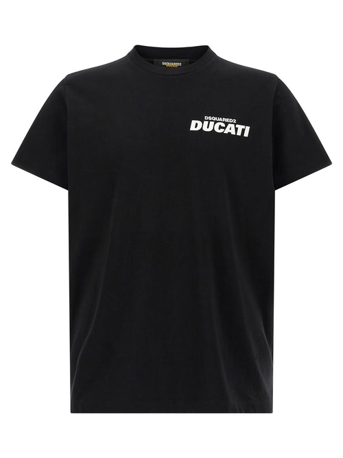 Dsquared² Bicolor Cotton T-Shirt