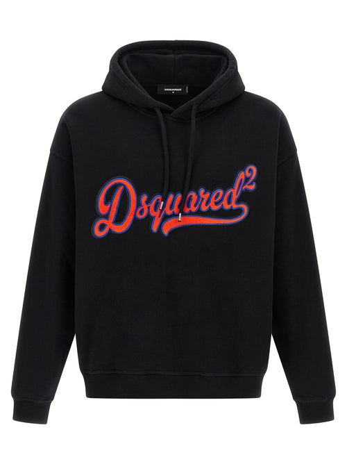 Dsquared² Black Cotton Sweatshirt