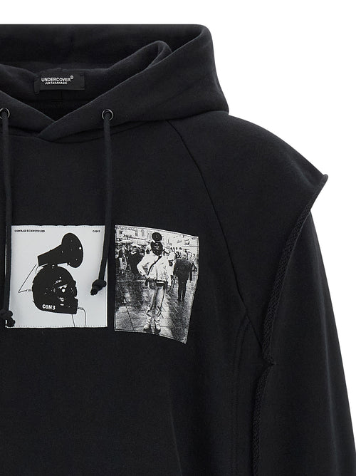 Undercover Black Cotton Sweatshirt