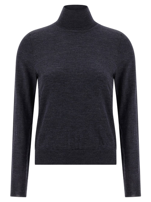 Maison Margiela Blue Wool Cardigan
