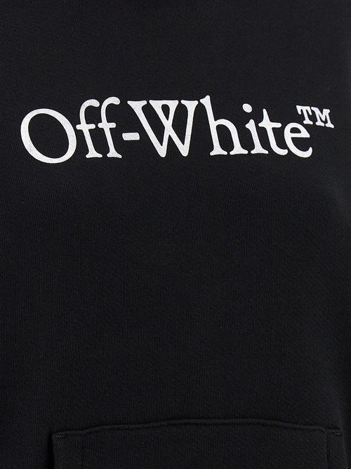 Off-White Bicolor Cotton Hoodie