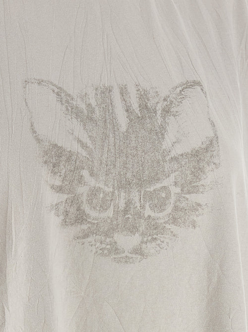 Balenciaga White Cotton T-Shirt