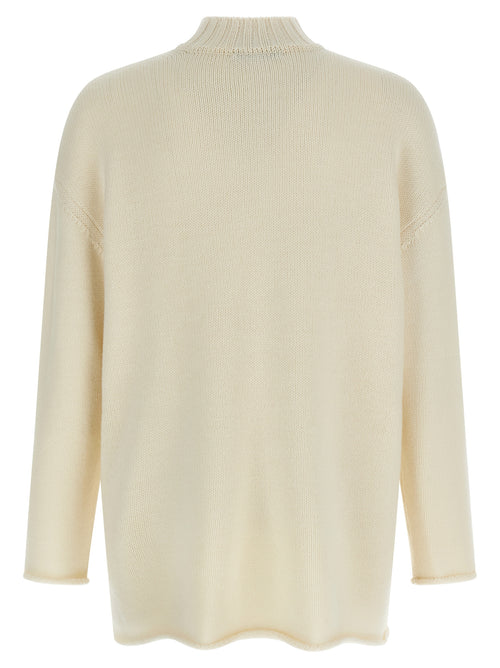 Undercover White Wool Cardigan