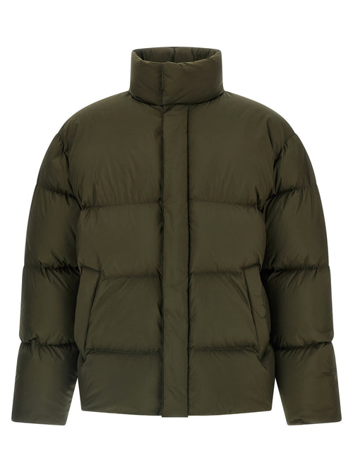 Saint Laurent Bicolor Polyester Full-Length Jacket