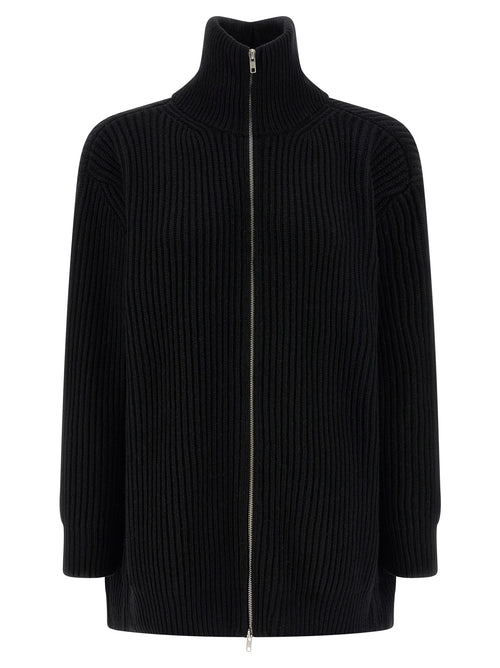 MM6 Maison Margiela Black Wool Short Dress