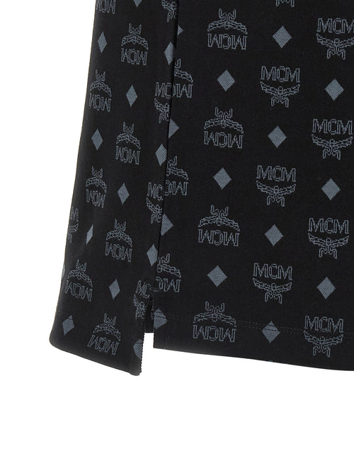 MCM Black Cotton Polo Shirt