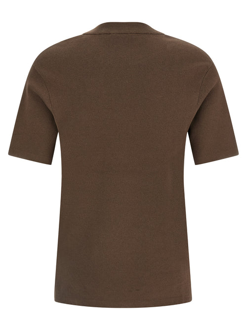 Entire Studios Brown Cotton T-Shirt