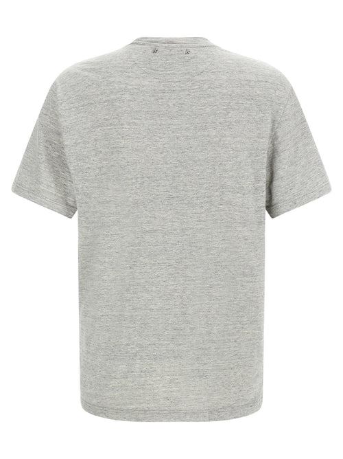 Golden Goose Gray Cotton T-Shirt