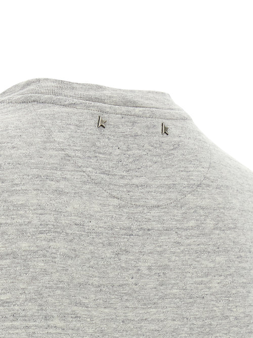 Golden Goose Gray Cotton T-Shirt