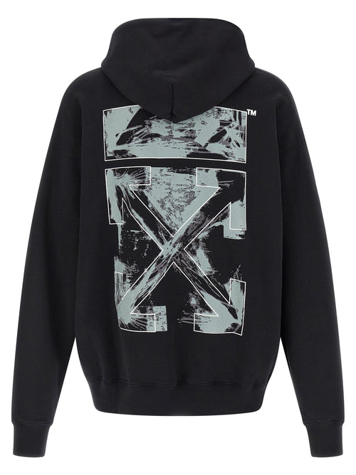 Off-White Black Cotton Sweatshirt
