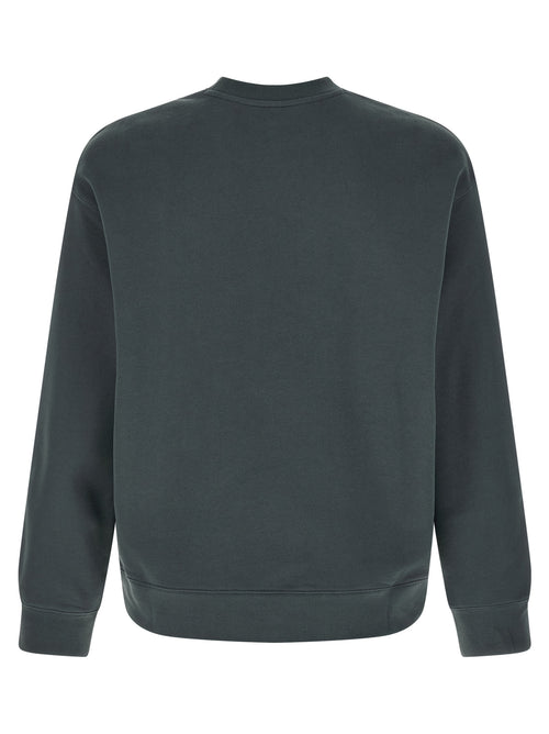 Maison Kitsuné Blue Organic Cotton Sweatshirt