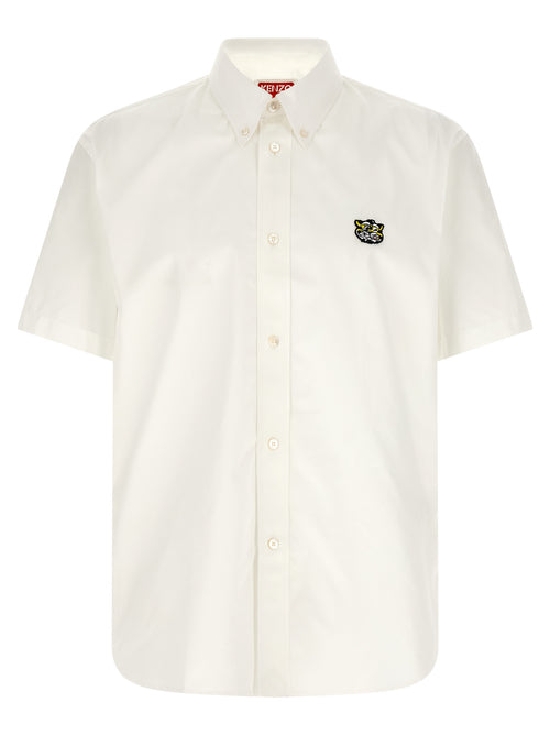 Kenzo White Cotton Blouse