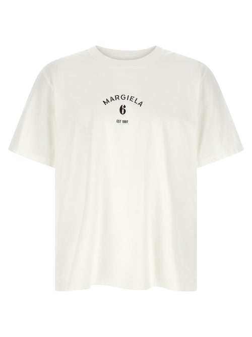 MM6 Maison Margiela White Cotton T-Shirt