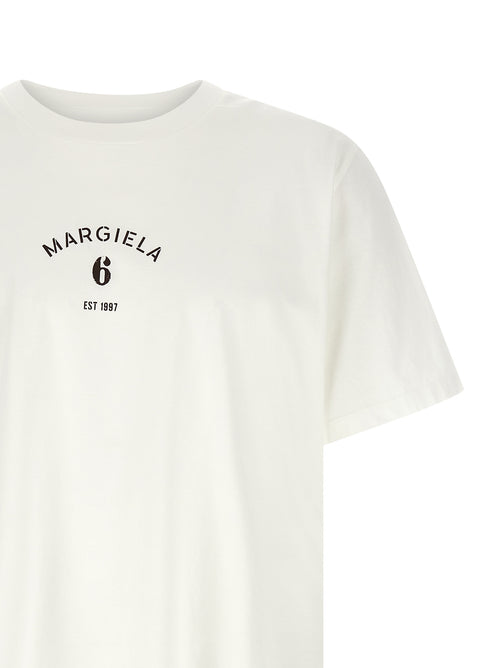 MM6 Maison Margiela White Cotton T-Shirt