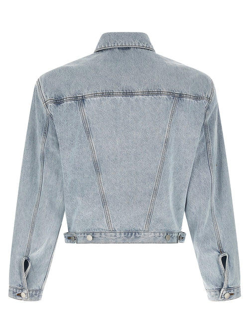 Entire Studios Blue Cotton Denim Jacket