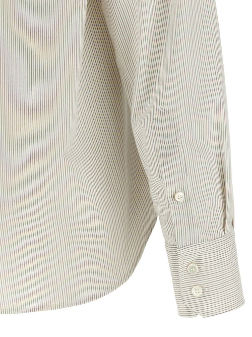 MM6 Maison Margiela Gray Cotton Blouse