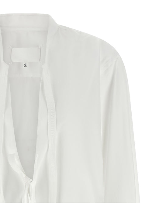 Maison Margiela White Cotton Blouse